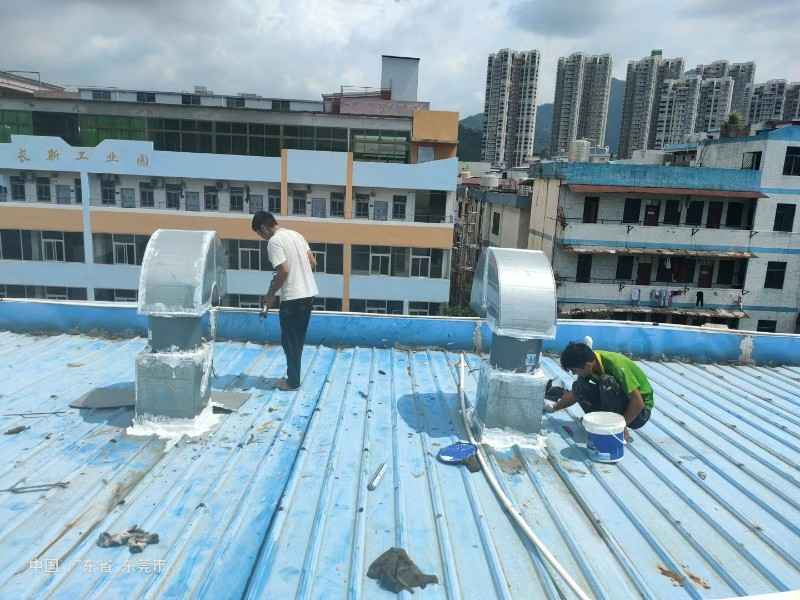 宁阳钢结构屋面涂料维修方法